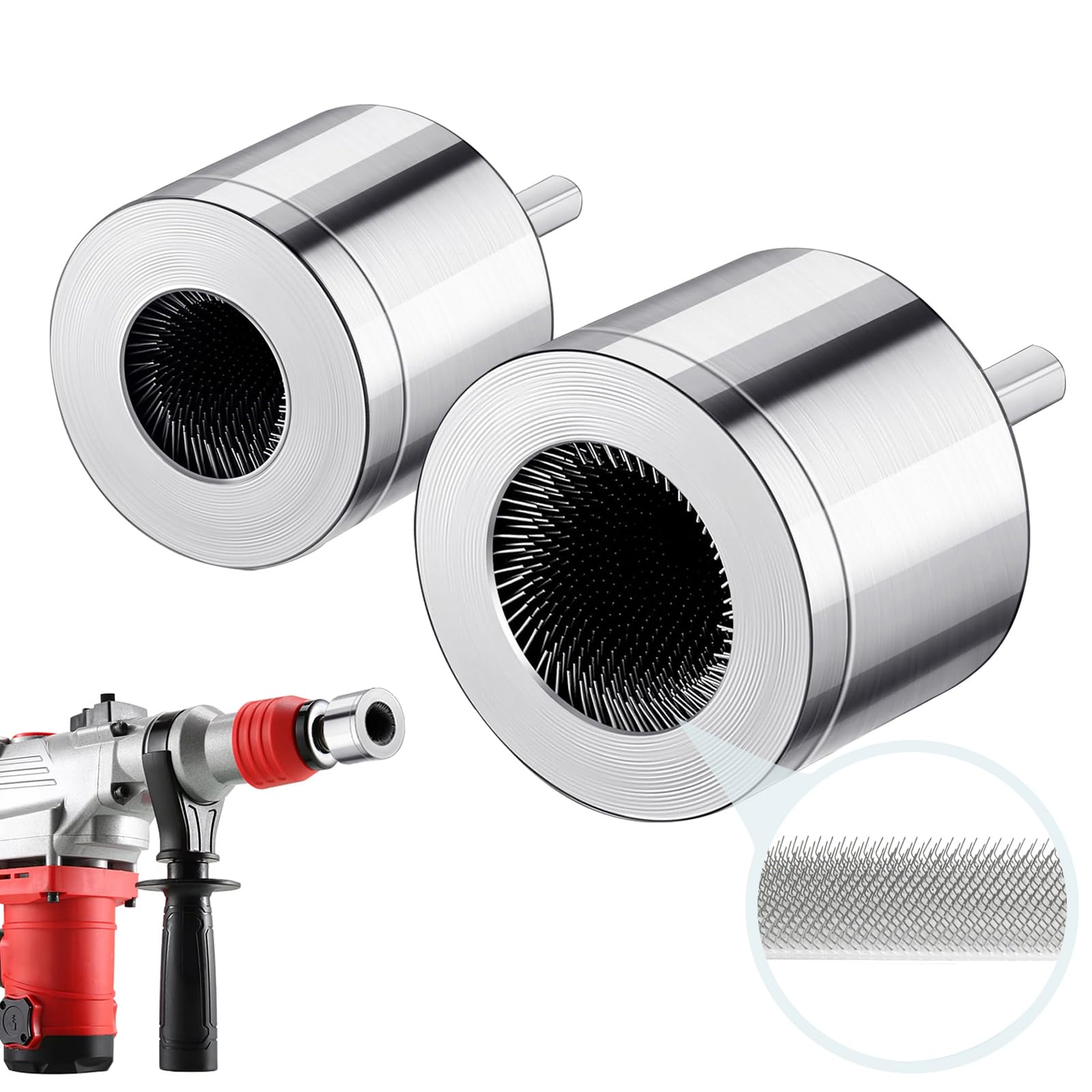 2 limpiadores de tuberías de cobre, herramientas de fontanería de 15 mm + 22 mm, limpiador de tuberías de cobre para taladro, limpiadores de tuberías eficientes, herramienta de desbarbado de