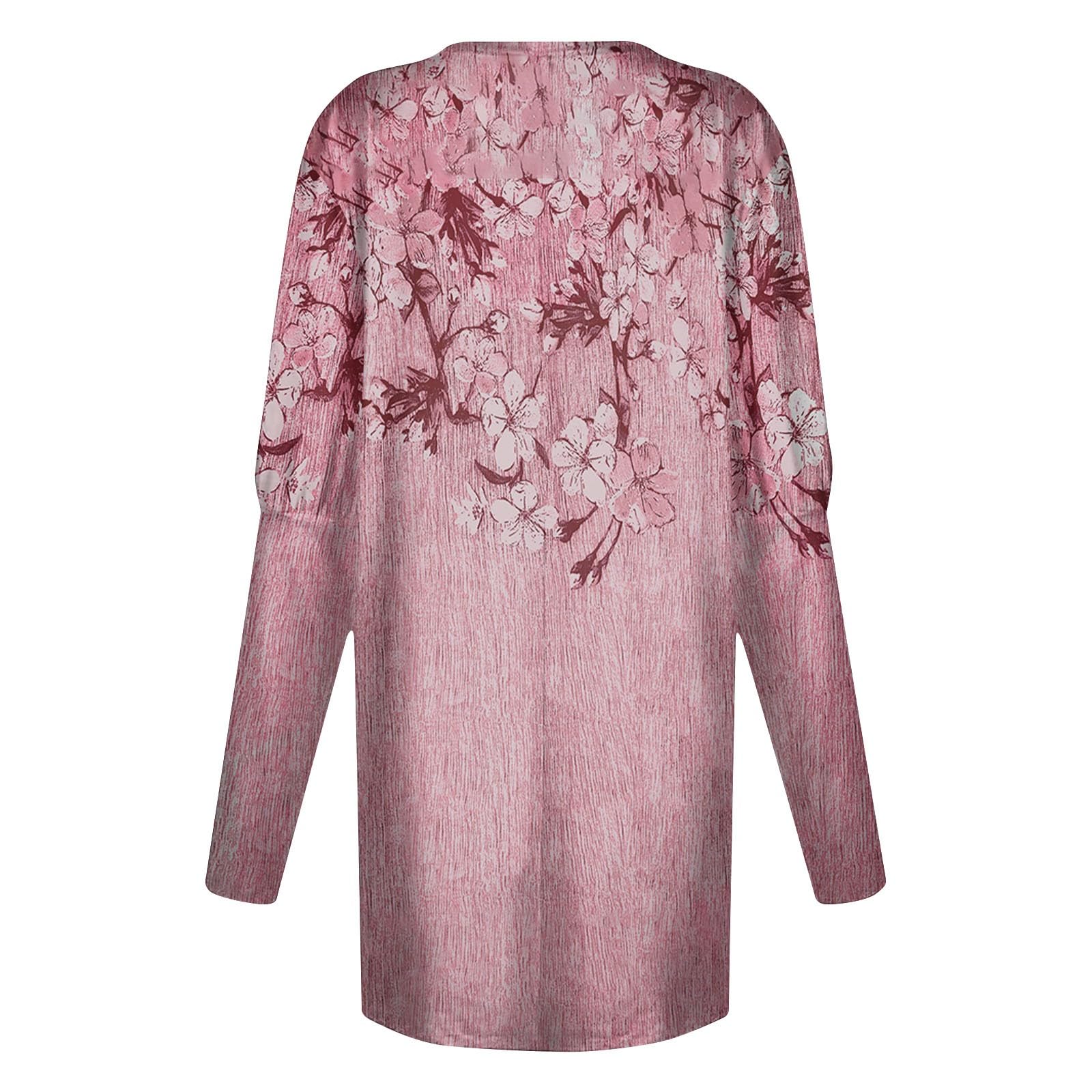 Tuniche o top da indossare con leggings camicie a maniche lunghe felpe girocollo felpe casual pullover camicette vestiti alla moda