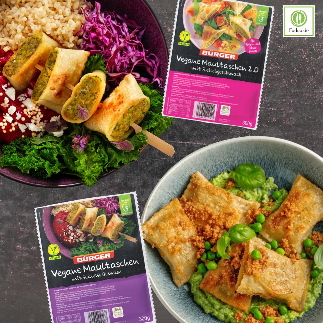 Bürger - "Maultäschle-Mix XXL" - das Maultaschen Probierpaket