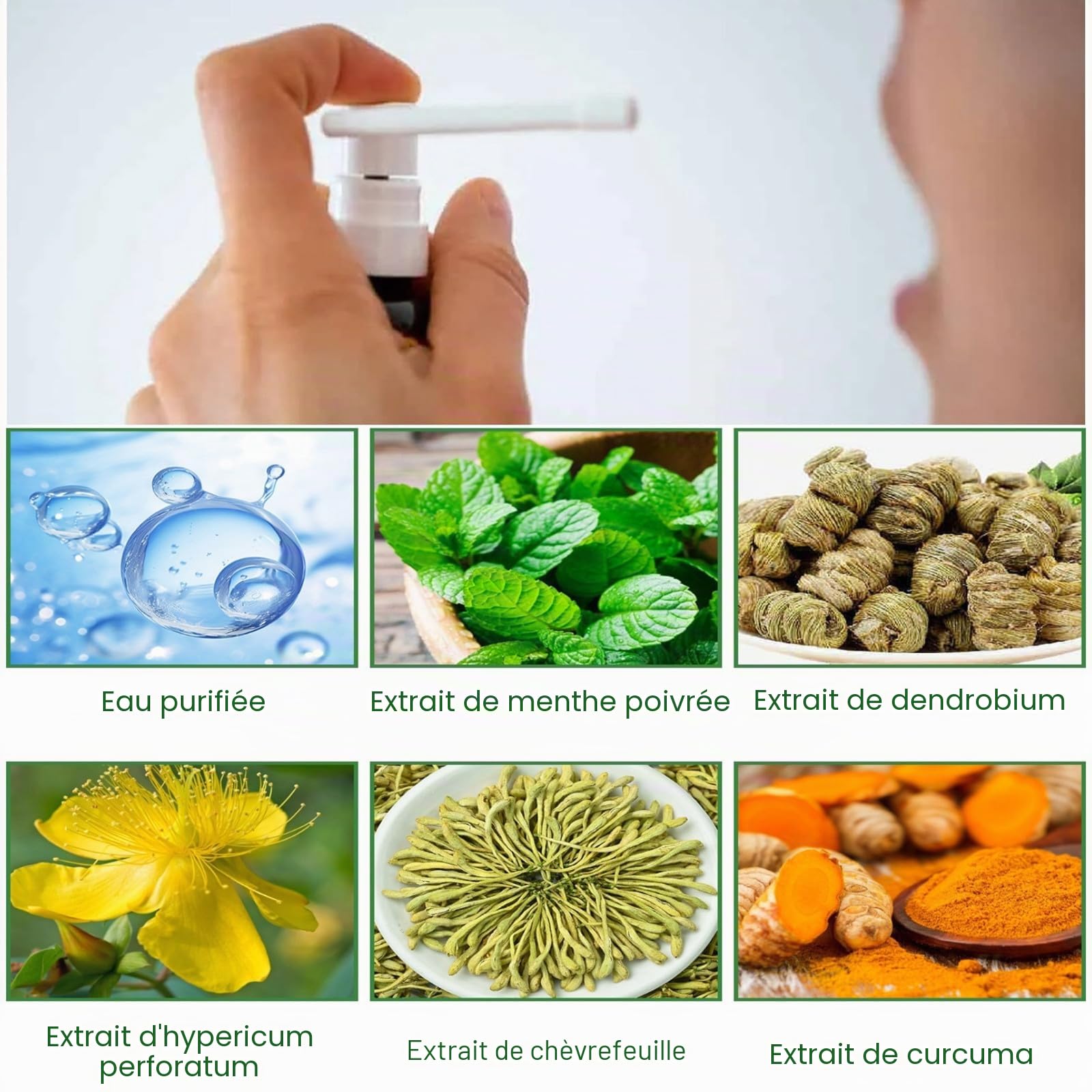 Spray Nettoyant pour Les Poumons, Poumons Nettoyage, Herbal Spray Cleansing Lung, 30 ml