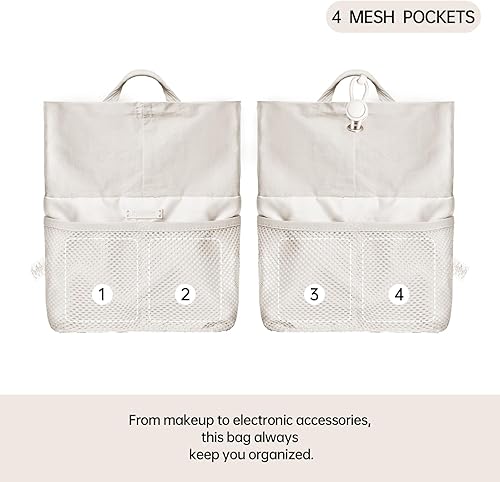 Miniatura 5 de Bolso cruzado pequeño para mujer, bolso de hombro de nailon de 5 litros, bolsa de viaje con múltiples bolsillos, correa ajustable, para trabajo,