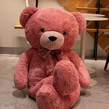 27日まで値下げ　クッションテーブル　大　レッド　くまさんがら 27日まで値下げ クッションテーブル 大 レッド くまさんがら