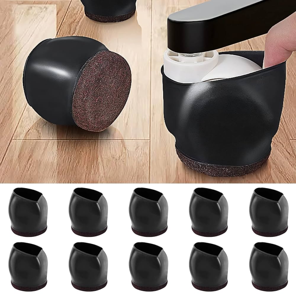 Amazon.co.jp: SENUN キャスター ストッパー 椅子脚カバー