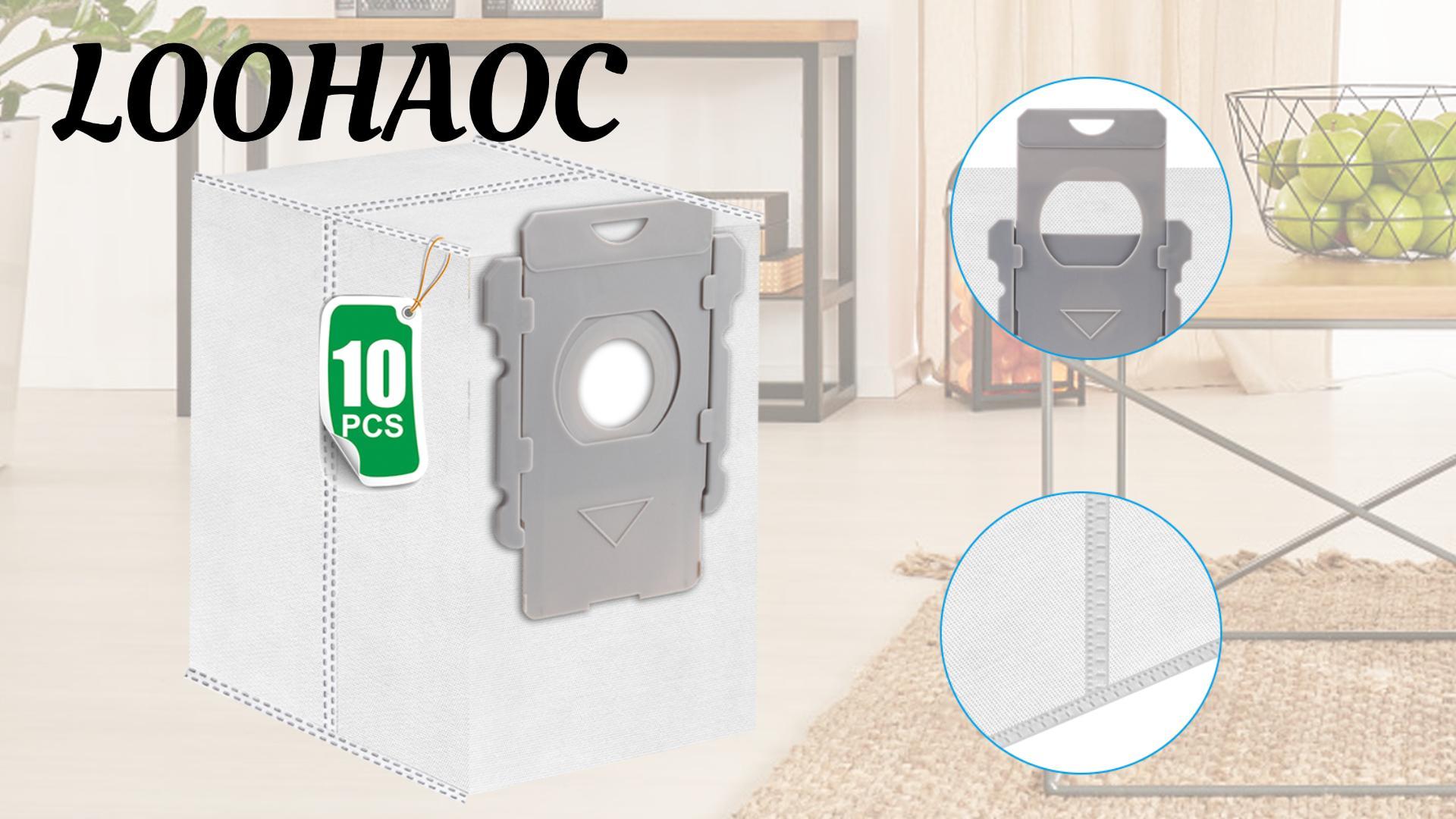 Sacchetti Per Aspirapolvere Compatibili Con Roomba 105/405/505/705 E Combo 2 Essential – Filtro 99,97%, Capacità 3L, 40 Giorni Di Autonomia