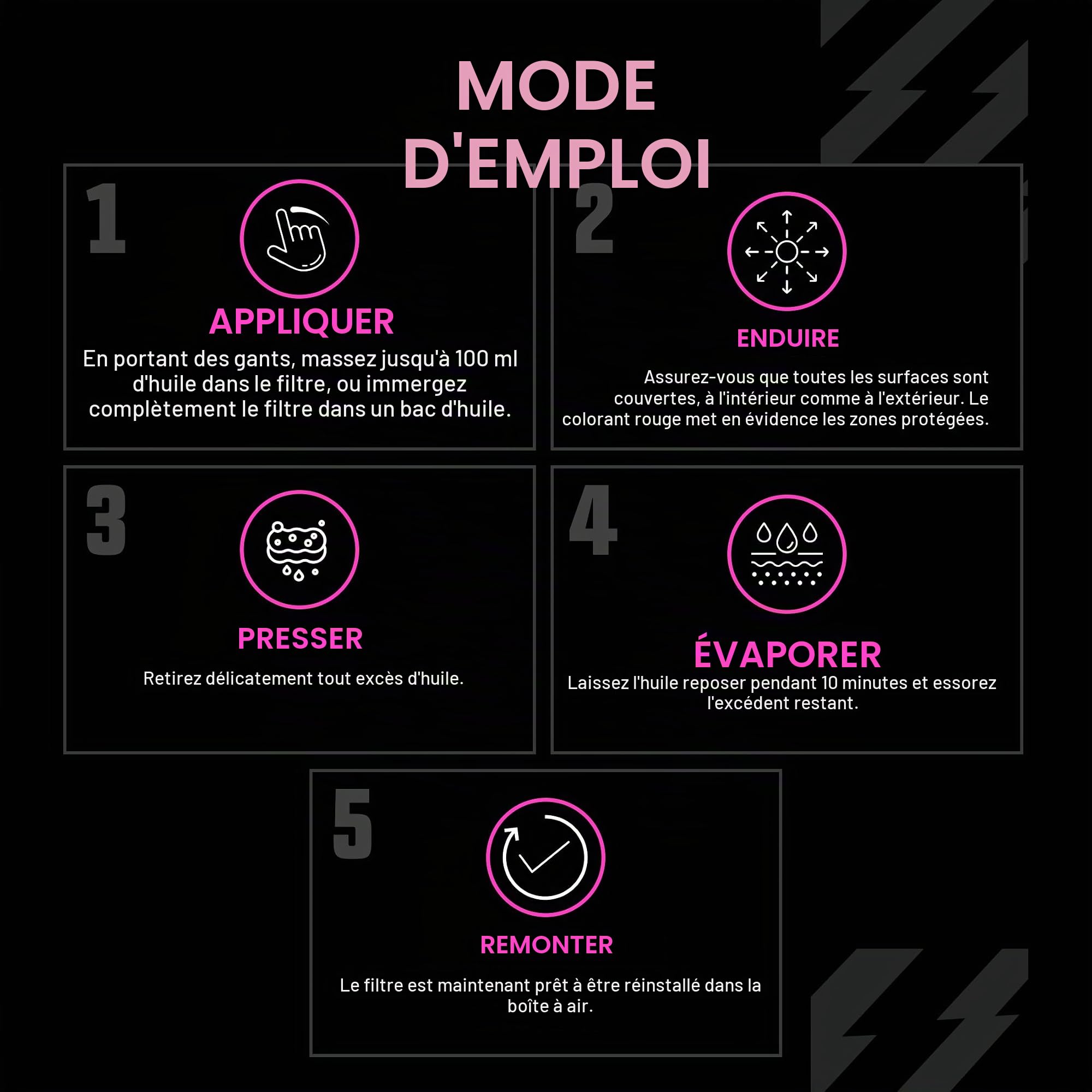 Muc-Off Huile pour Filtre à Air pour Motocross et Véhicules de Sports Motorisés - 1 Litre - Huile pour Filtre à Air Moto - Optimise le Flux d'Air et Aide à Prolonger la Durée de Vie du Moteur