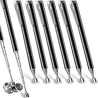 Vista 10 de Patelai 2 Piezas Herramientas Telescópicas de Recogida Magnética Agarradoras Herramientas de Alcance con Clip de Bolsillo 25 Pulgadas Imán