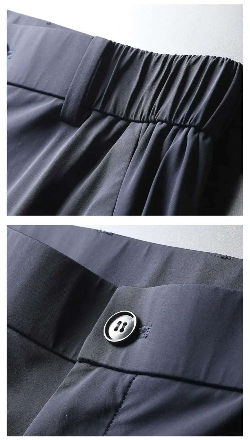 Maglietta da uomo Pantaloni 2 pezzi Set Estate Solido Sottile Tuta Manica Corta Camicia Casual Uomo Tuta Sportiva