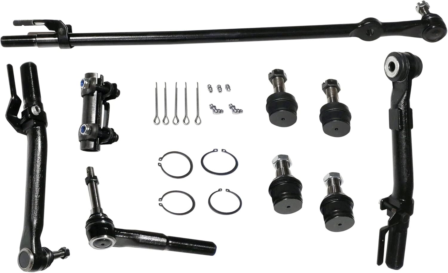 9PCS Ball Joint Tie Rod Drag Link Suspension Kit for Ford F