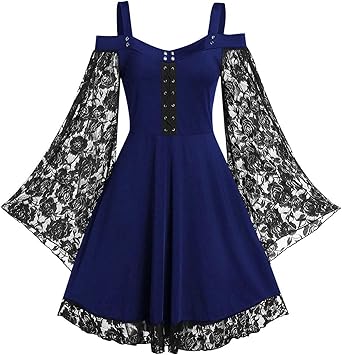 OIOLOYJM Witch Costume Women Sexy Plus Size Renaissance Vampire Gothic Halloween Costumes Woman 2025 Clothes Dresses
