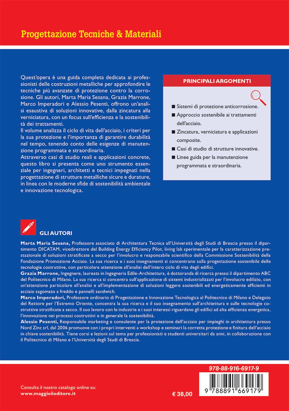 Le protezioni dell'acciaio. Progettazione, metodi e innovazione nelle protezioni di strutture metalliche mediante zincatura, verniciatura o applicazioni composite