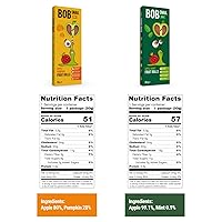 Vista 8 de Paquete surtido de aperitivos saludables para niños y adultos Caja de aperitivos de 60 rollos de frutas individuales Cuero natural de frutas