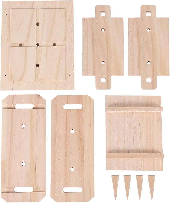 Tofu Mold Tool,Removable Wooden Press Box,Home Kitchen Tofu Maker Press Mold Kit for DIY Tofu Mold Cooking Handmade