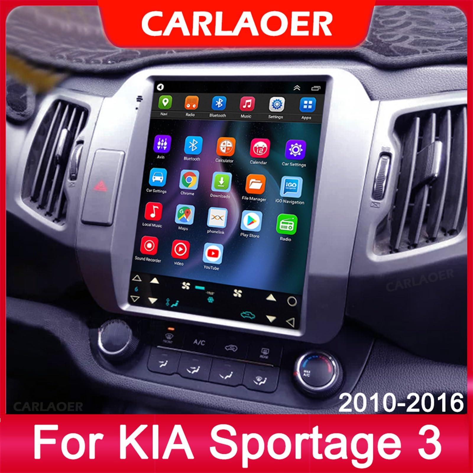 Radio samochodowe dla Android 10 DSP IPS, Kia, Sportage