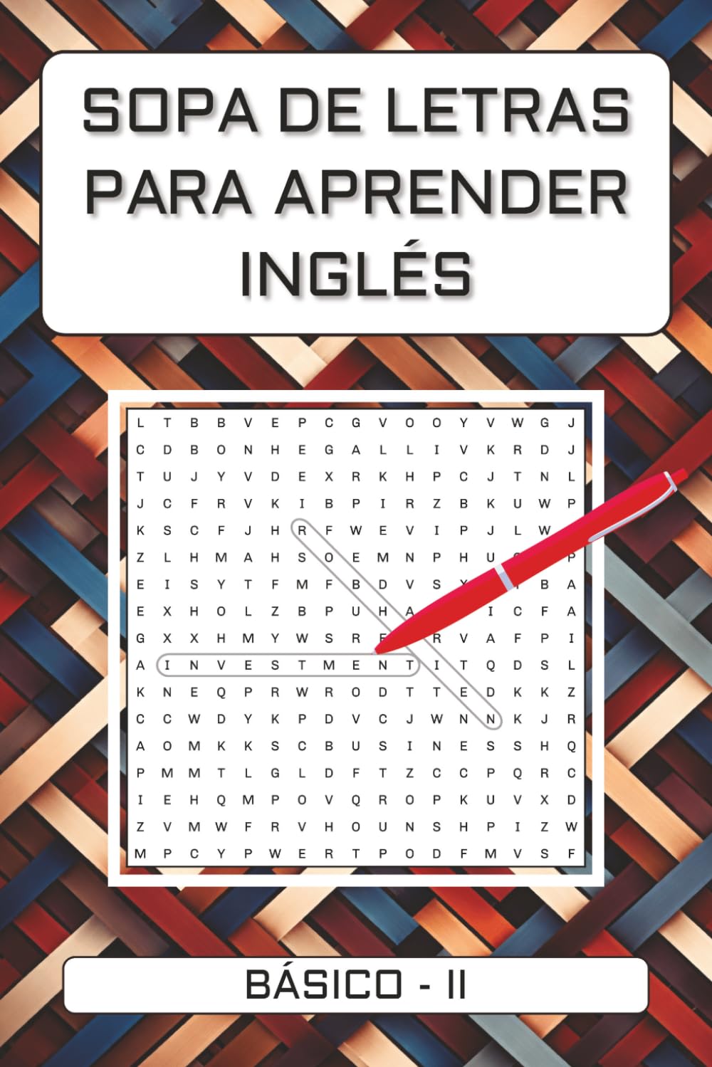 SOPA DE LETRAS PARA APRENDER INGLÉS: BÁSICO II