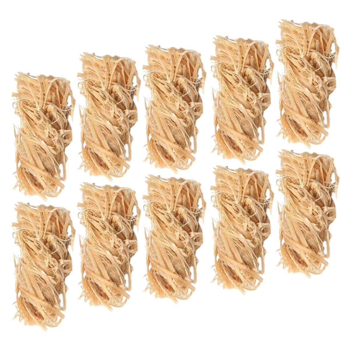 GANAZONO 12pcs Fire Starter Rod Natural Fire Campfire Barbecue Firelighters Camping Fire Starter Outdoor Grill Sticks Fire Starters for Camping Firelighters for Home Wax Wood Silk