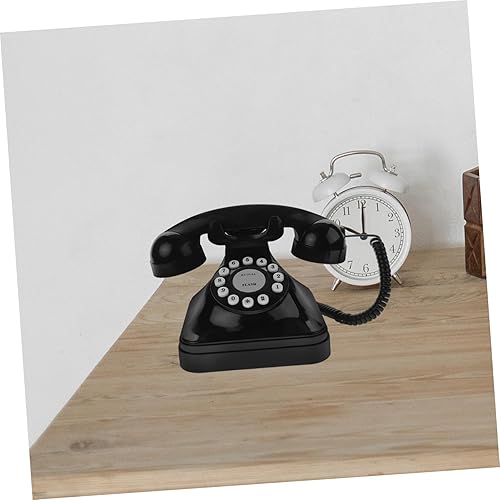 Miniatura 6 de Veemoon Teléfonos de casa vintage con cable para el hogar teléfono para oficina Teléfono vintage Teléfono de escritorio Teléfono retro Teléfono