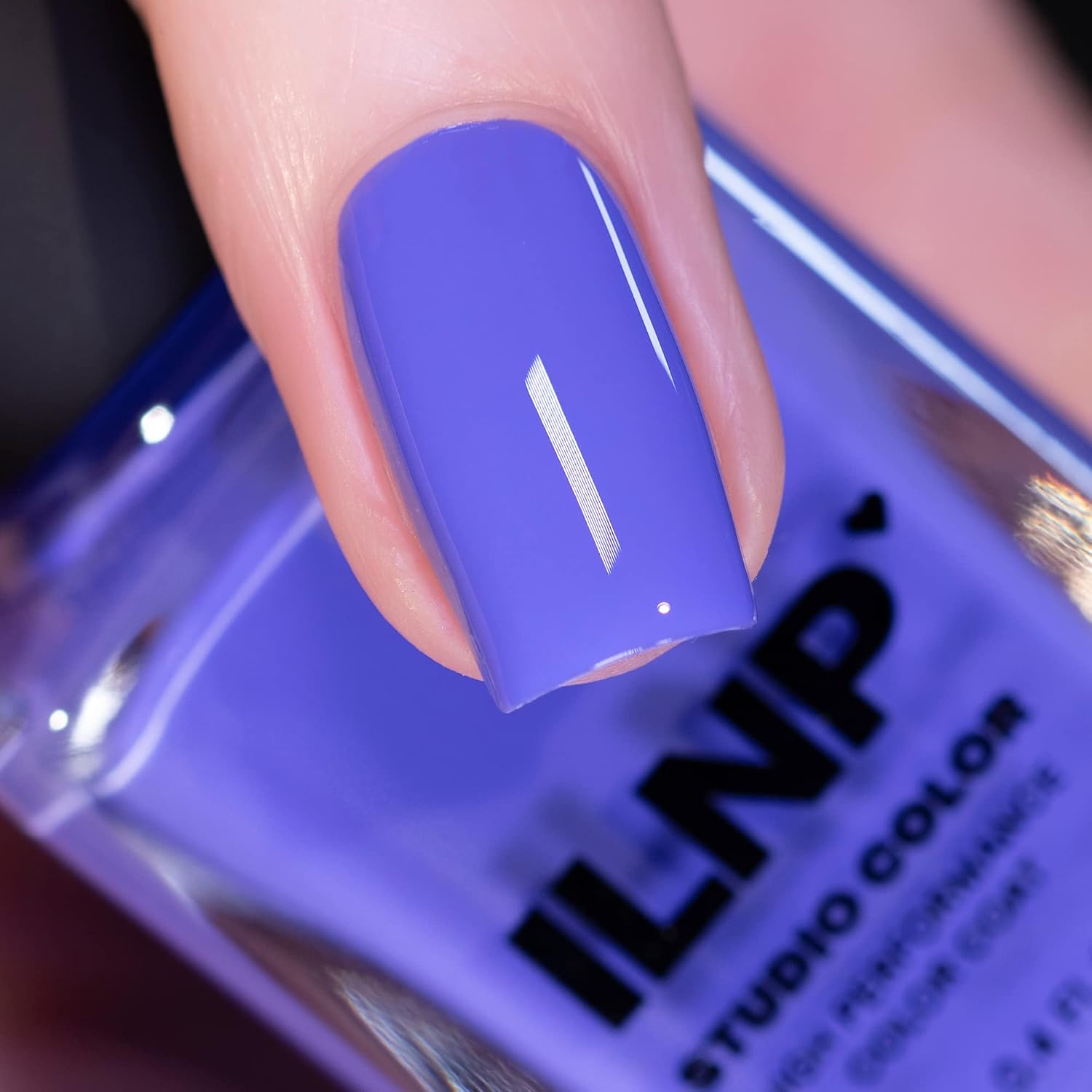 ILNP Hi-Score - Electrifying Blue-Violet Cream Nail Polish