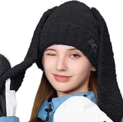 Ca4la うさぎ耳　ビーニー セール】an meets zakka うさぎ耳ニットキャップ / ニット