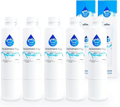 Paquete de 5 filtros de agua de repuesto para refrigerador Samsung RH29H9000SR - Compatible con Samsung DA29-00020B, DA29-00020A, cartucho de filtro