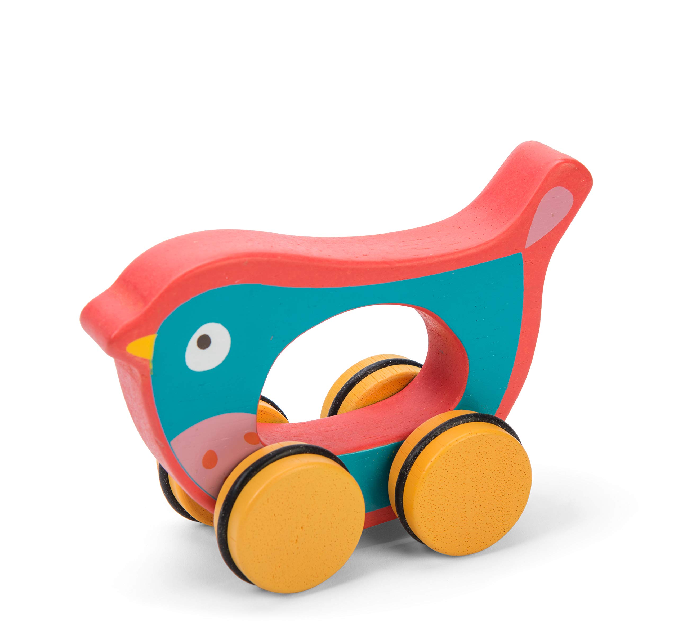 Le Toy Van - Jouets à Tirer ou à Pousser - Leo l'oiseau sur Roues