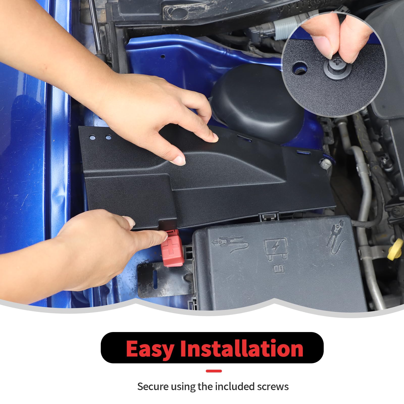 Amazon.com: RT-TCZ Engine Wire Dust Cover Accessories for Dodge