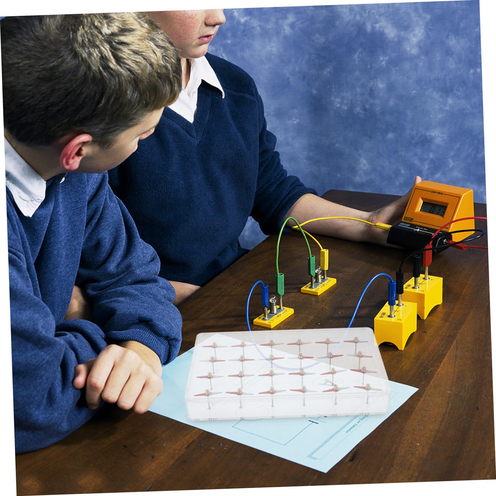 Kit Pédagogique de Modèle Magnétique pour Cours de Science 24 Aiguilles Magnétiques en Plastique pour Élèves, pour Projets DIY et Démonstrations