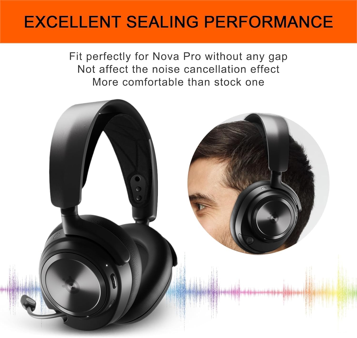 Arctis Nova Pro Wireless ＋ 冷却イヤーパッド Amazon | WC FreeZe Nova Pro Wireless - Wicked Cushionsによる