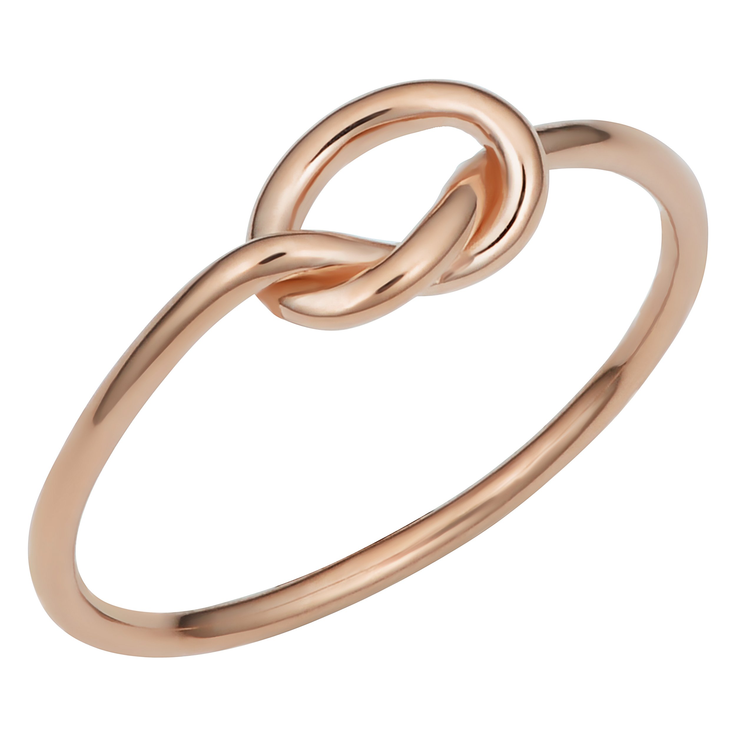 KoolJewelry 14k Gold Love Knot Ring