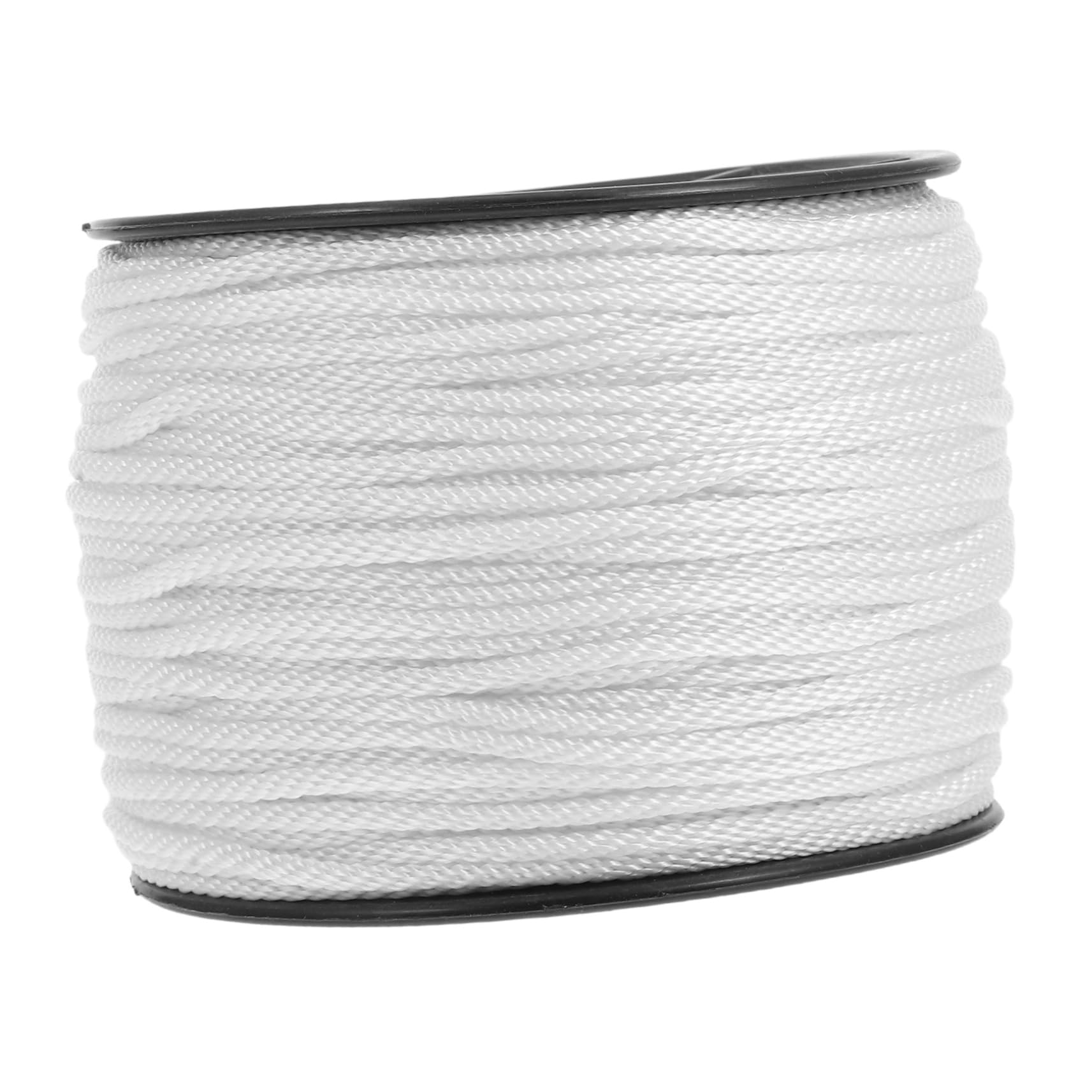 Corde de Démarrage pour Moteur de Tondeuse, 1 Rouleau 100m, Nylon Pp | Diamètre 3mm, Noir, Usage Jardinage Extérieur, Pièce Portable Compacte, Compatible Moteur
