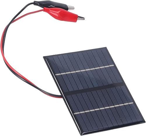 Miniatura 9 de 1.5W 12V Panel solar, panel solar ligero portátil de salida de alta eficiencia de polisilicio para cargador de batería