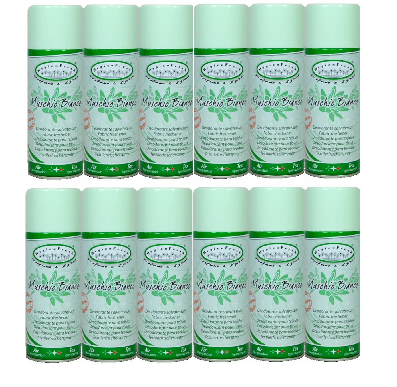 Deodorante per Tessuti Spray da 400 Ml (12-Spray-400ML)