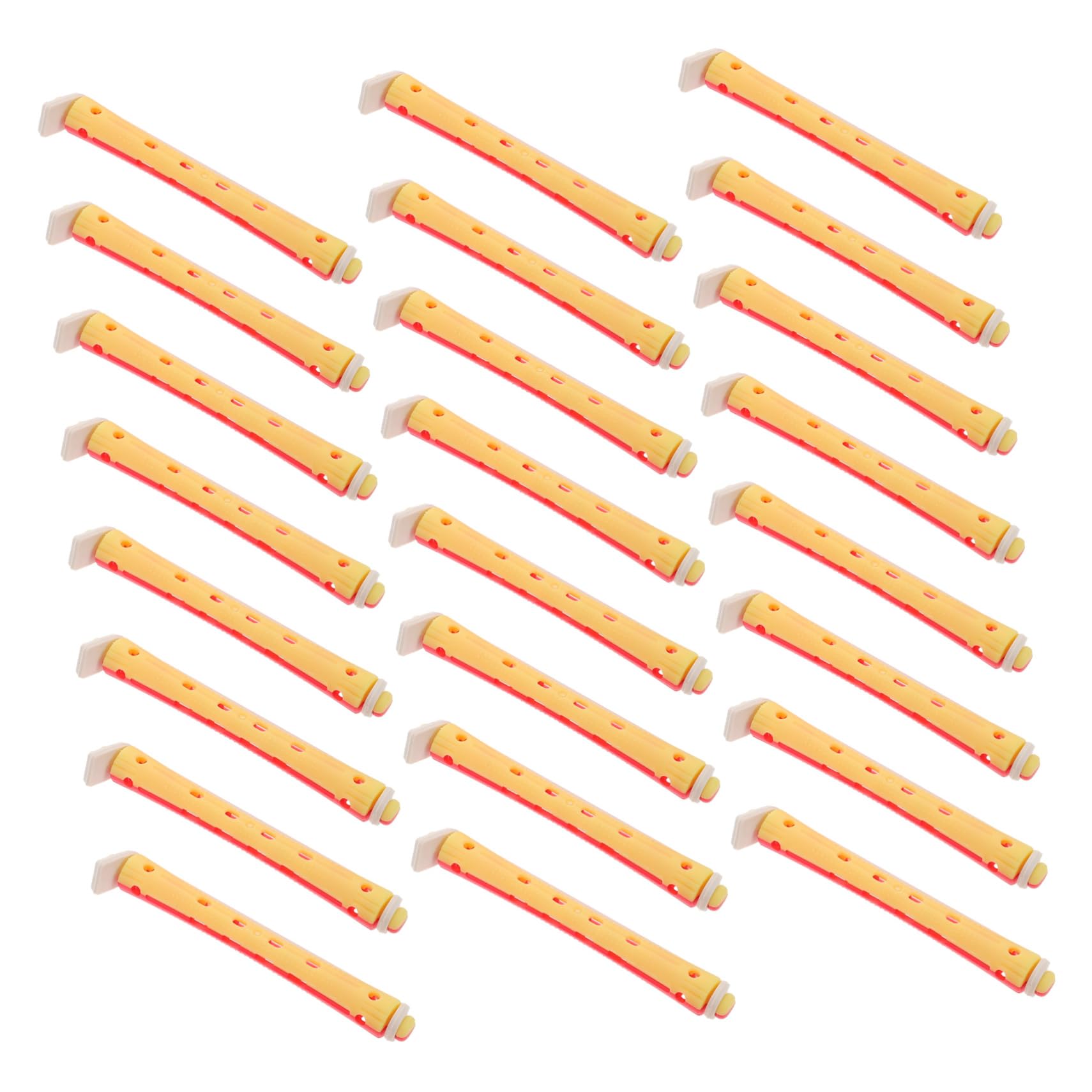 FRCOLOR 24pcs Set Hair Curling Rods Set for Heatless Overnight Curls Versatile Curling Tools for Women Home Salon Styling for Tight Curls and Loose Waves