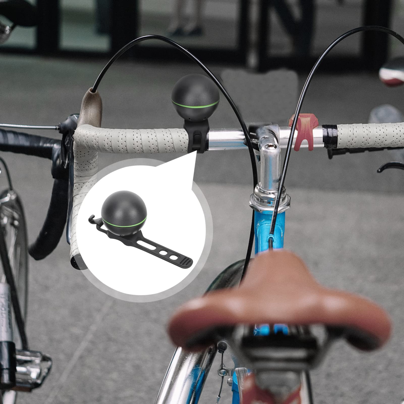 BESPORTBLE Lot De 5 Sonnettes De Vélo Électriques Pliables pour Enfants Klaxon Électronique Sonnette De Guidon Fournitures Universelles pour Vélo