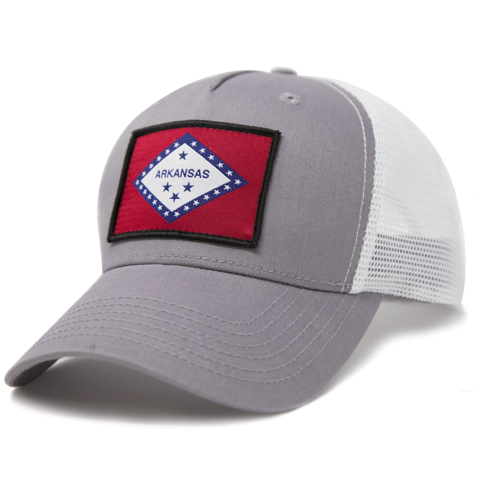 International Tie State Hat for Men and Women, Adjustable Snapback Trucker Baseball Cap with Embroidered Patch