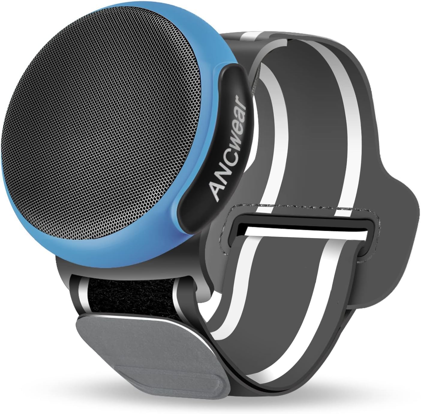 ANCwear Enceinte Bluetooth 5.4 à Porter avec Clip, Bracelet et Accroche