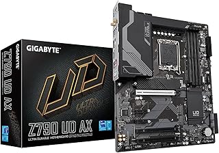 Placa Mãe Gigabyte Z790 Ud Ax (lga 1700 / Intel Z790 / Atx / Ddr5 / Triple M.2 / Pcie 5.0 / Usb 3.2 Gen2x2 Tipo-c/Intel Wi-fi / 2.5gbe Lan/Pcie Ez-latch/Multi-key/Placa-mãe)