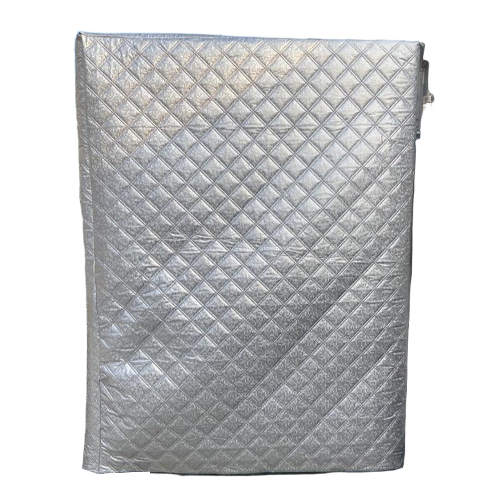 Copri Condizionatore da Esterno Centrale, Coperture Invernali Copricondizionatore per Esterno, Foglio di Alluminio Spesso e Rivestito in Cotone, Impermeabile(98x138x38cm/38.6x54.3x15in)