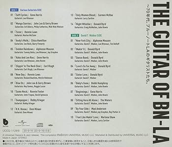 Amazon.co.jp: THE GUITAR OF BN-LA~70年代、ブルーノートLAの