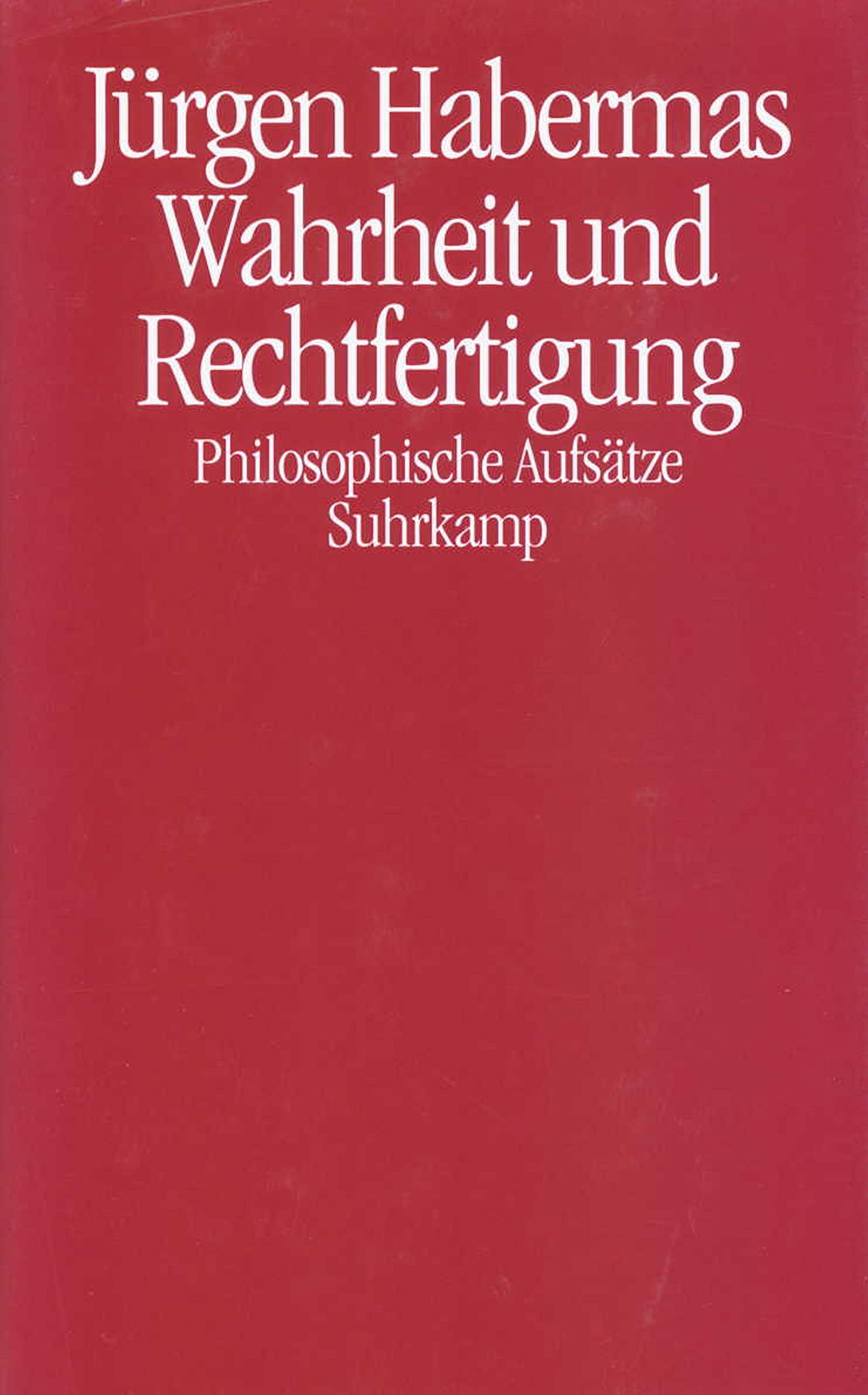 Wahrheit und Rechtfertigung: Philosophische Aufsätze