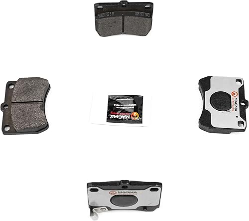 Miniatura 3 de MAGMA Pro-Series PSD402M Pastillas de freno semimetálicas, delanteras
