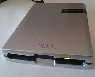 I-O DATA MOP-U640P USB 1.1対応 640MB MOドライブ