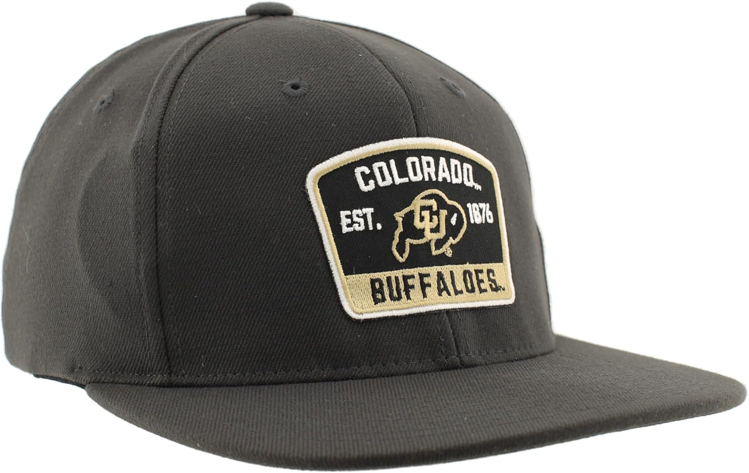 ZHATS Standard NCAA Officially Licensed Fitted Hat M15Z Switchback Charcoal, Grey, Large - Image 5