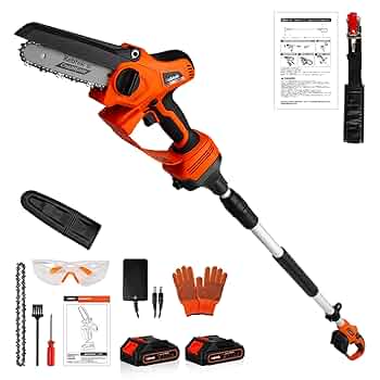 BLACK+DECKER 電動チェーンソー 延長ポール付き Amazon | ブラックアンドデッカー(BLACK+DECKER) コードレス