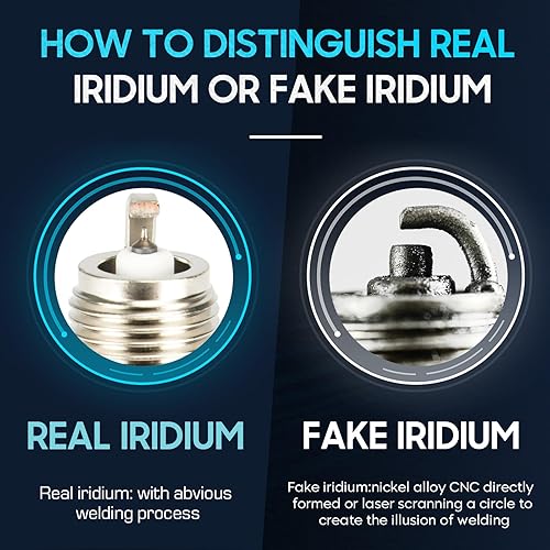 Miniatura 5 de Paquete de 4 bobinas de encendido con 4 bujías de iridio compatibles con Nissan Altima Sentra 2.5L L4 2002 2003 2004 2005 2006 Nissan Altima Sentra