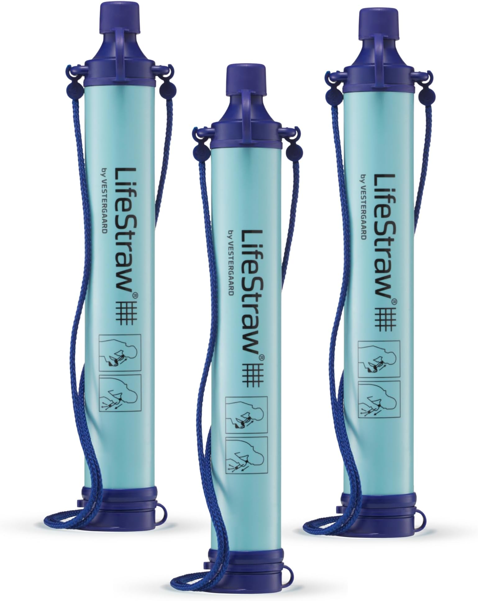 LifeStraw Personal Water Filter 3-Pack