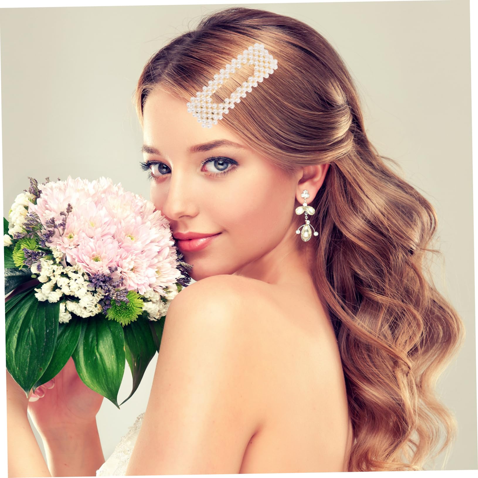 Didiseaon Juego De 3 Horquillas Decorativas Para El Pelo De Novia Para Mujer Sencillas Para Boda Graduación Fiesta 10 Unidades X 3