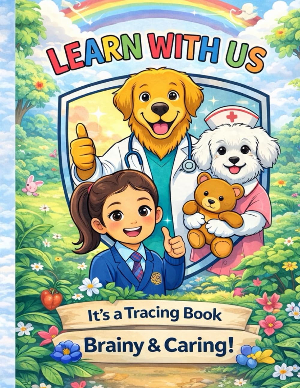 MY FIRST TRACING BOOK (LEARN WITH US)