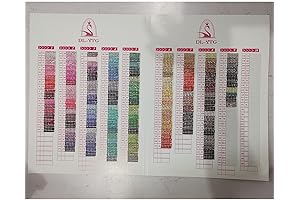 175 Colors Crystal Drills Color Card for Diamond Painting for DIY Art Craft