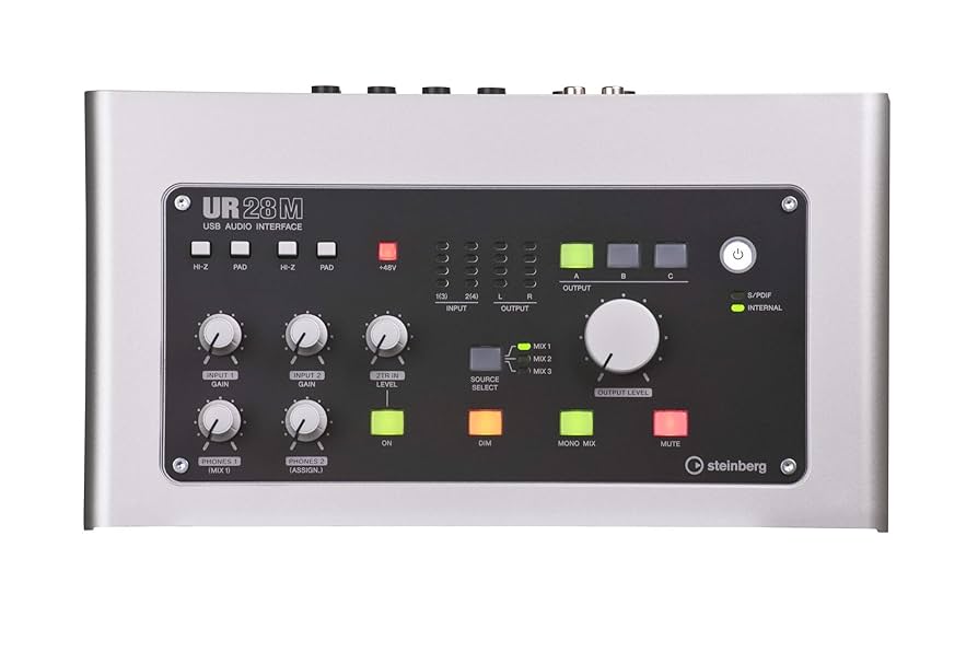 UR28M STEINBERG スタインバーグ Steinberg Interface de áudio UR28M | Amazon.com.br