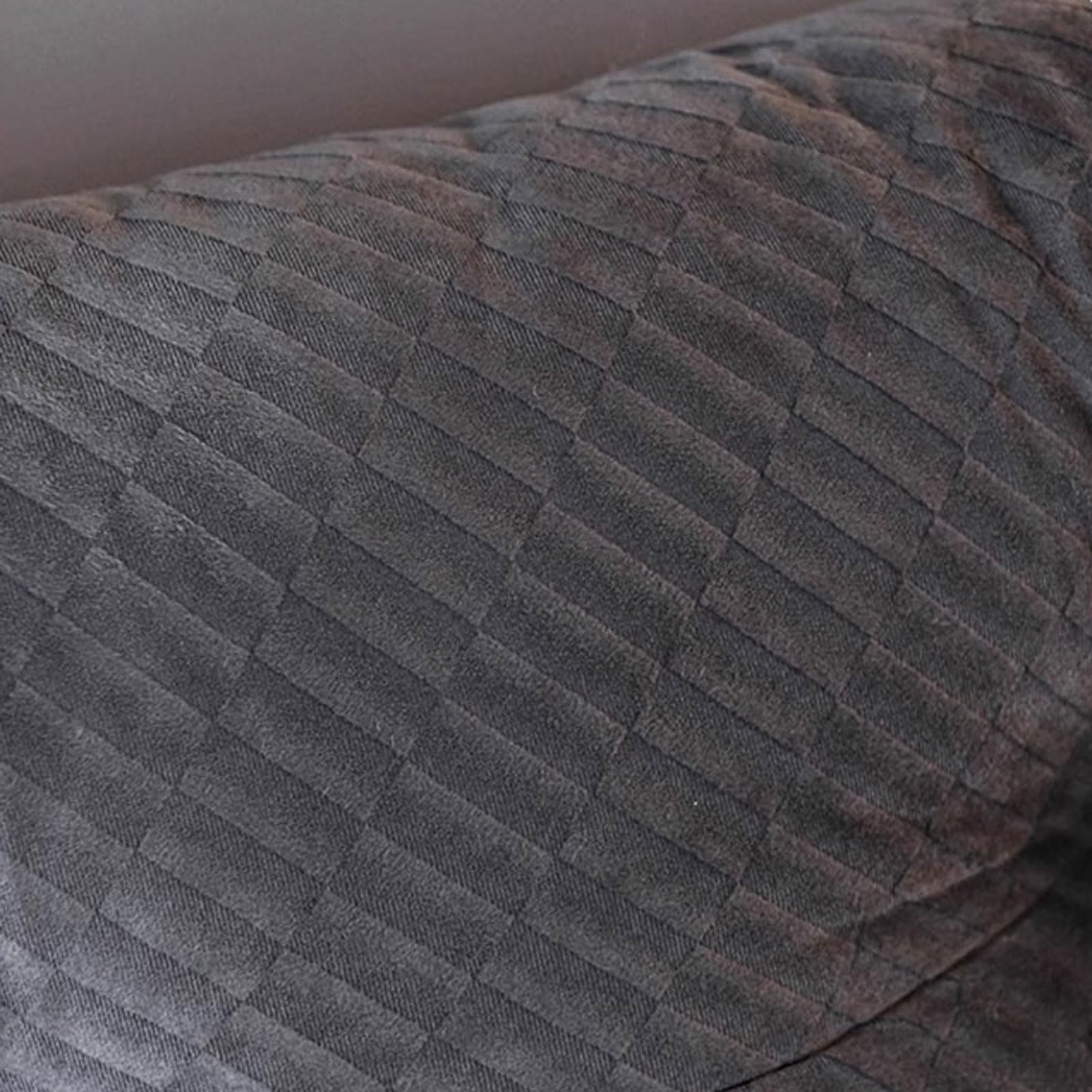 Almohada Triángulo, Almohada de Lectura con Bolsillo y Cremallera, Almohada de Apoyo Lumbar para La Espalda, Cojines de Cuña para Dormitorio, Funda Extraíble (3 200X50cm)